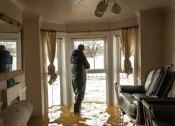 water damage restoration service Swayzee